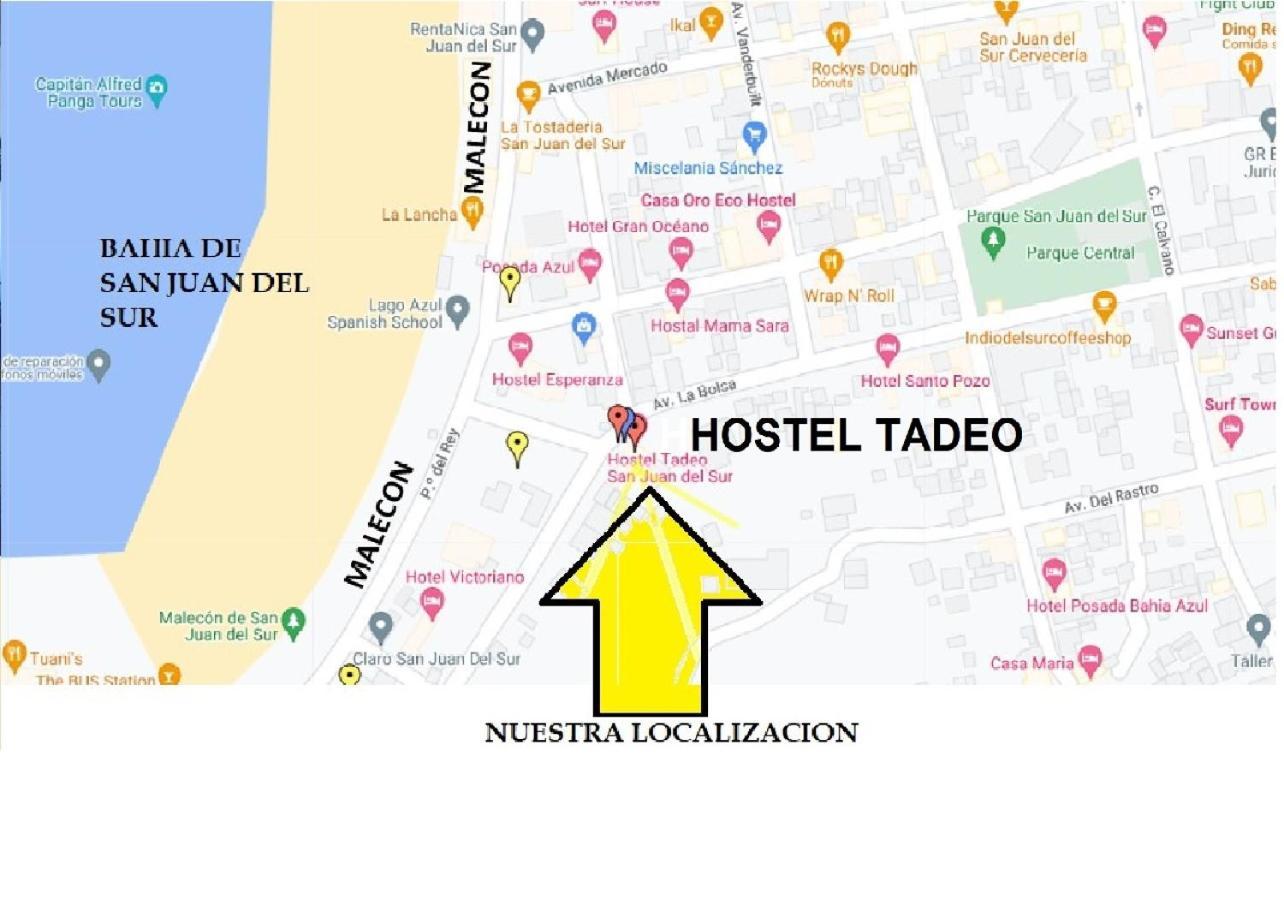 Hostel Tadeo San Juan Del Sur Zewnętrze zdjęcie